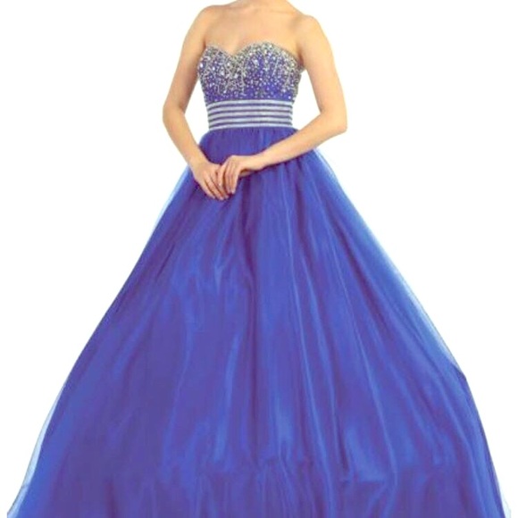 Royal Blue Sweet 16 Dresses